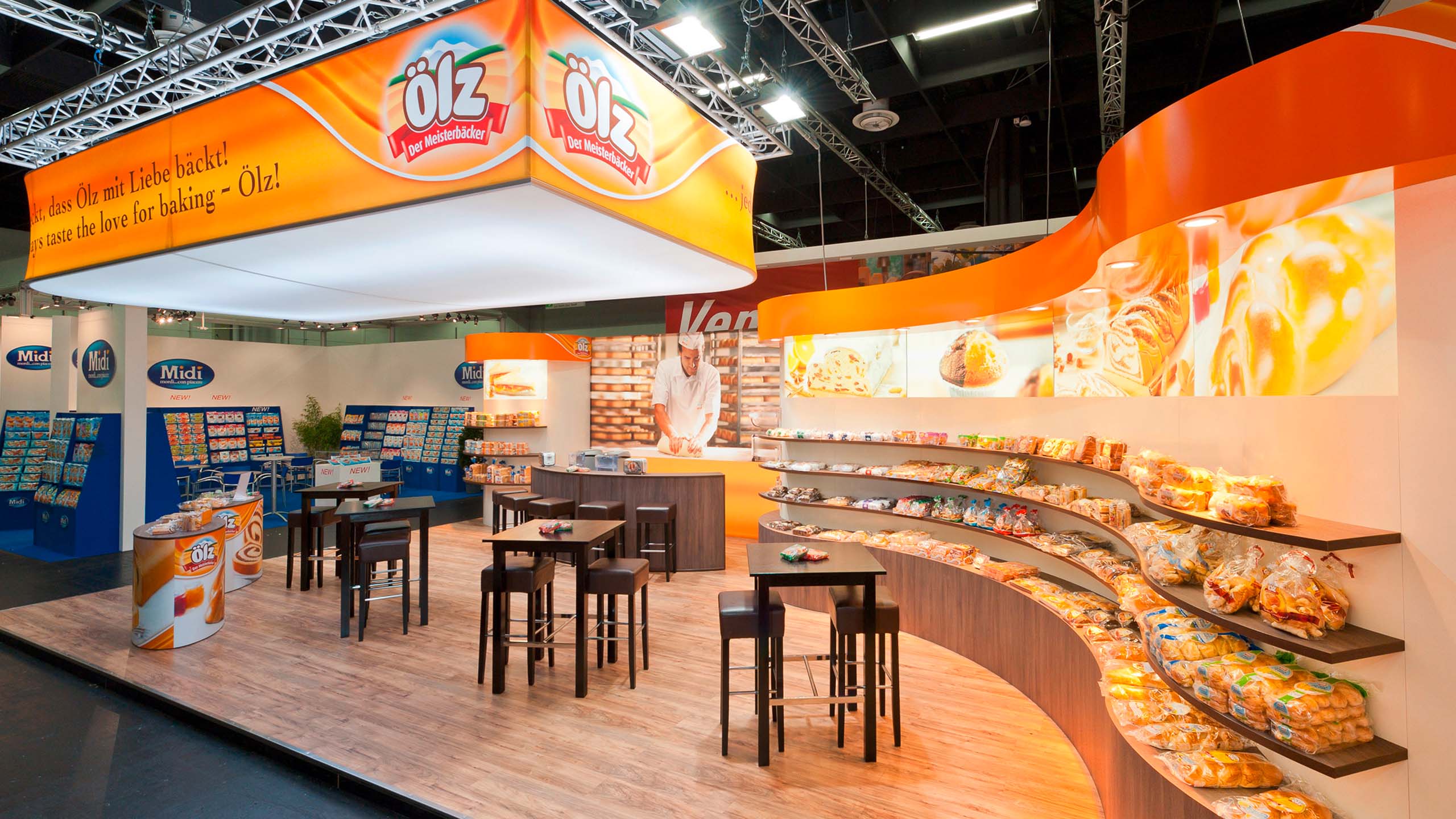 Messestand Dorner Electronic GmbH auf der bauma in München