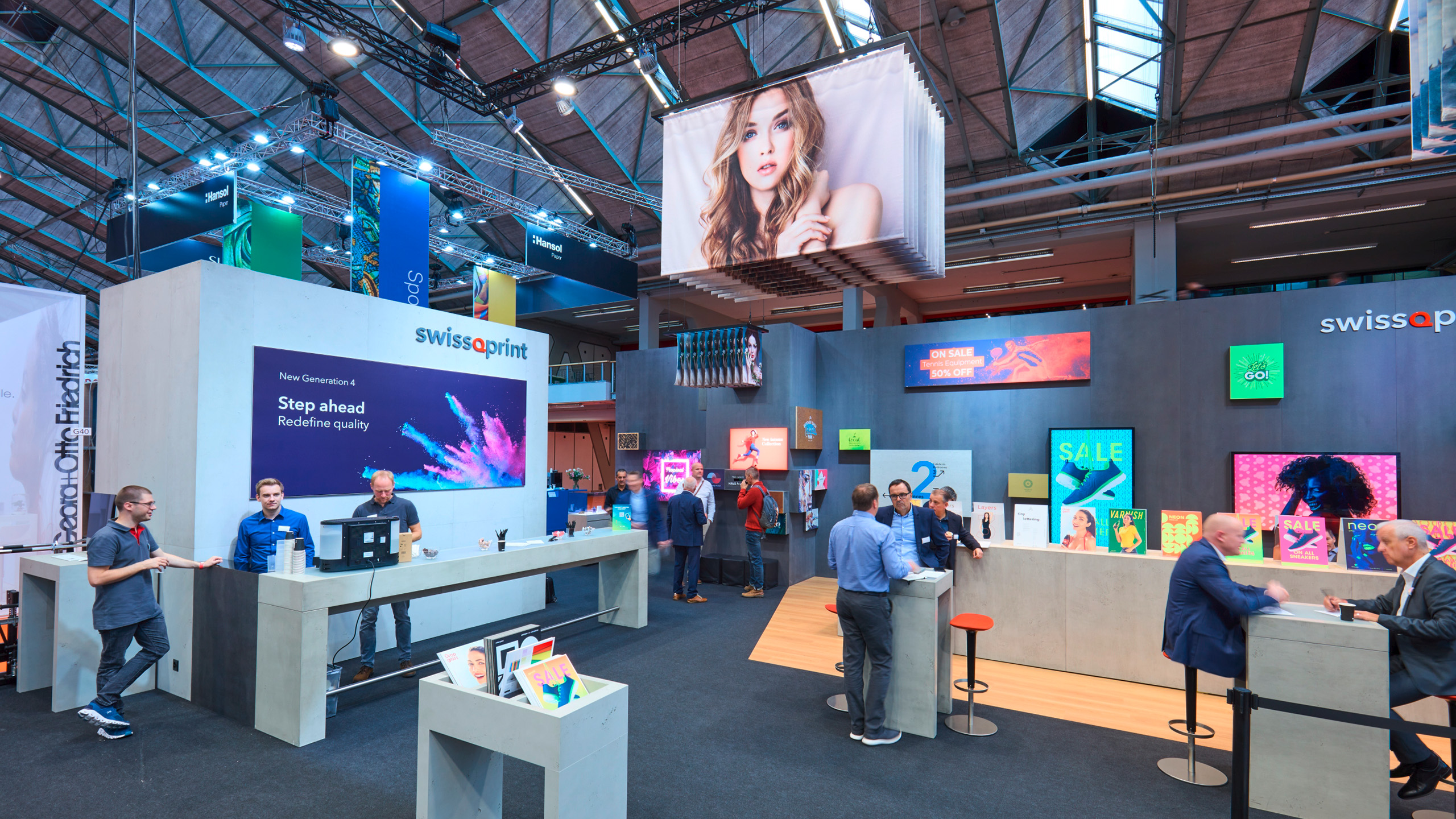 Messestand Dorner Electronic GmbH auf der bauma in München