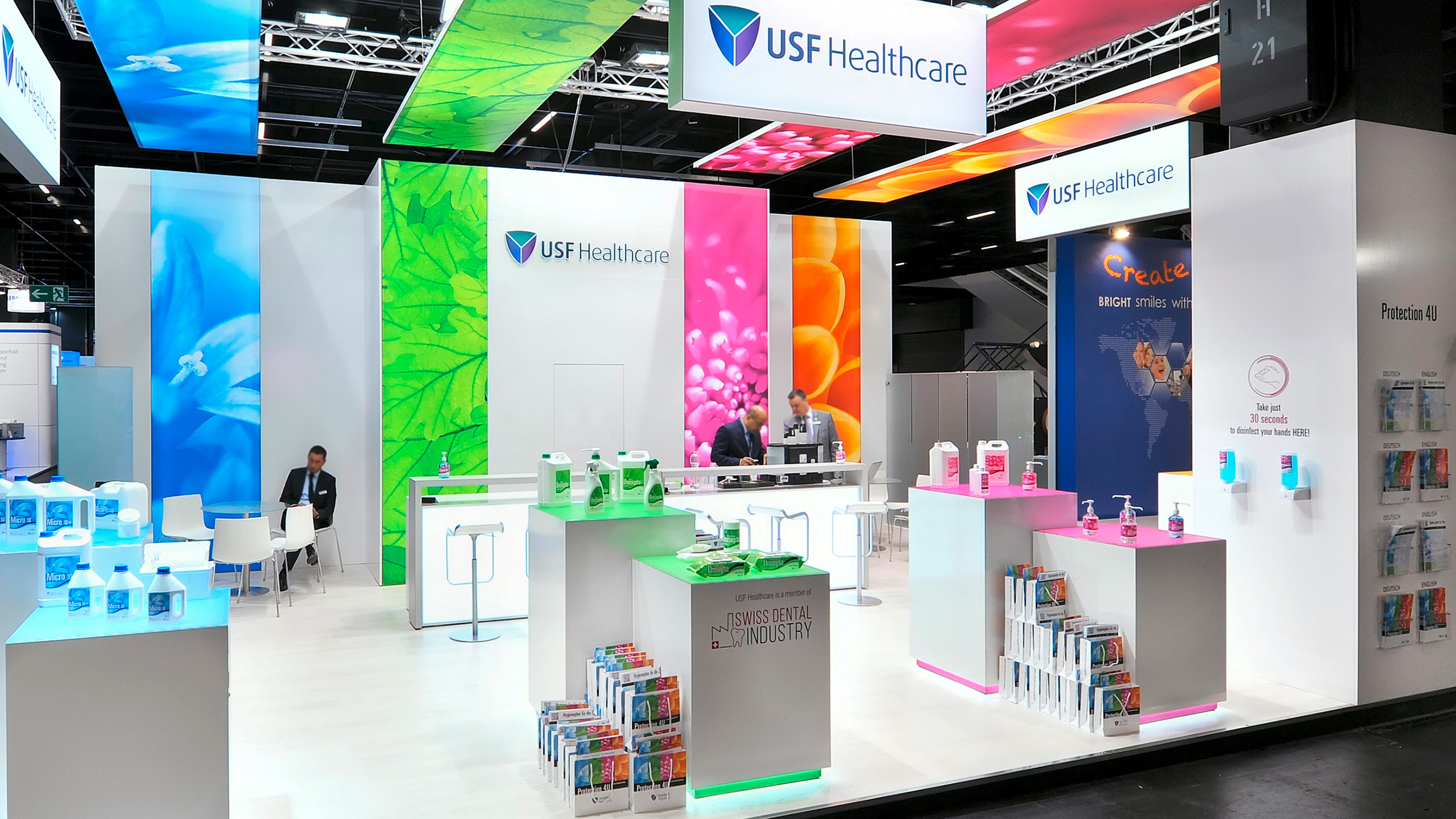 Messestand Dorner Electronic GmbH auf der bauma in München