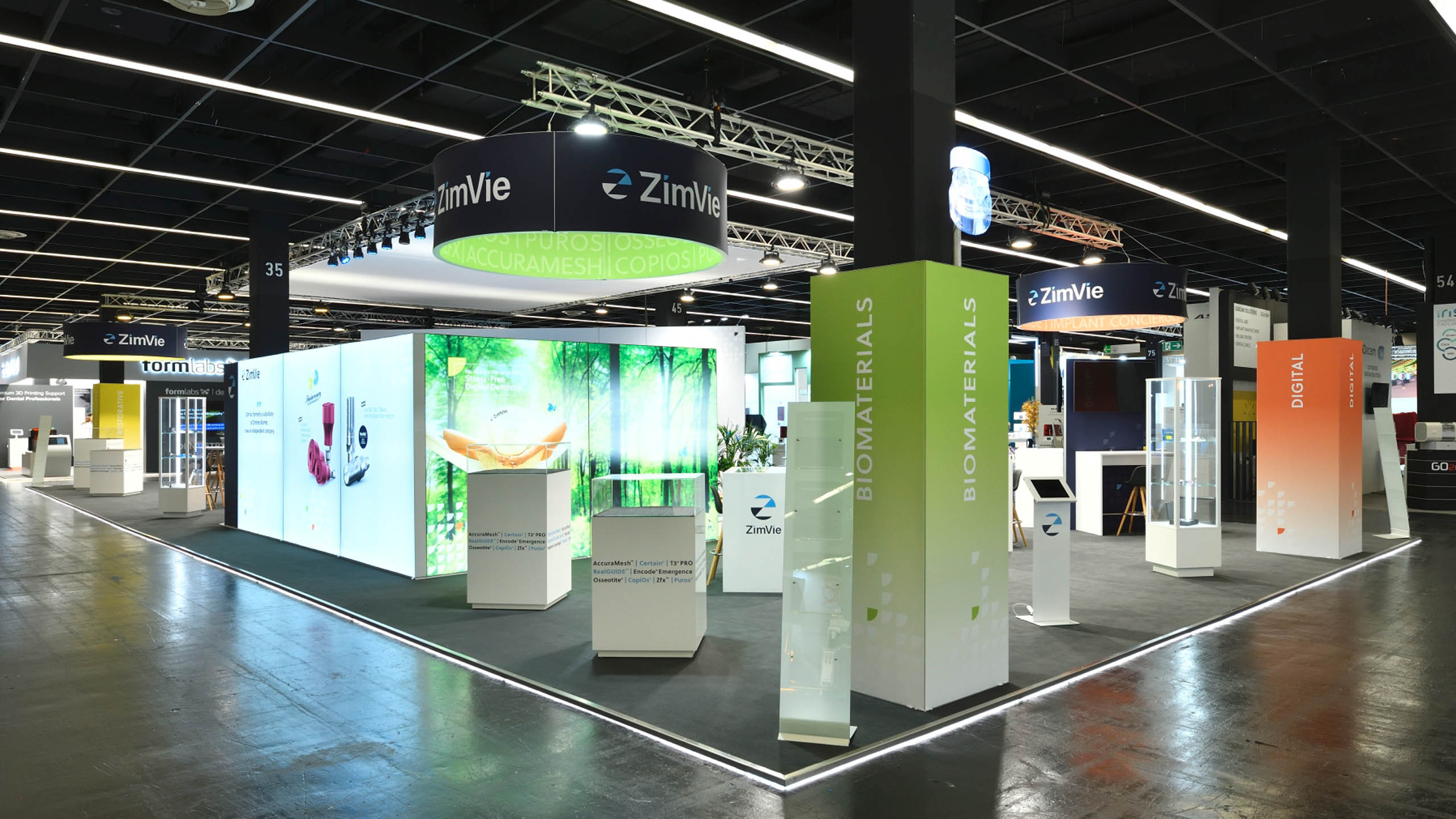 Messestand Dorner Electronic GmbH auf der bauma in München