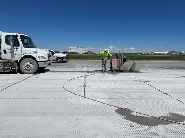 Airport Runway Sawing & Rehab Services | Diamond Drilling & Sawing Co