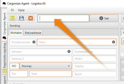 24SevenOffice - cargonizer agent ordrenummer