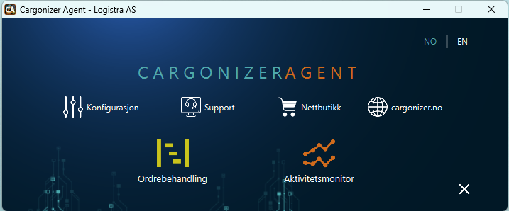 24SevenOffice - cargonizer agent oppstart