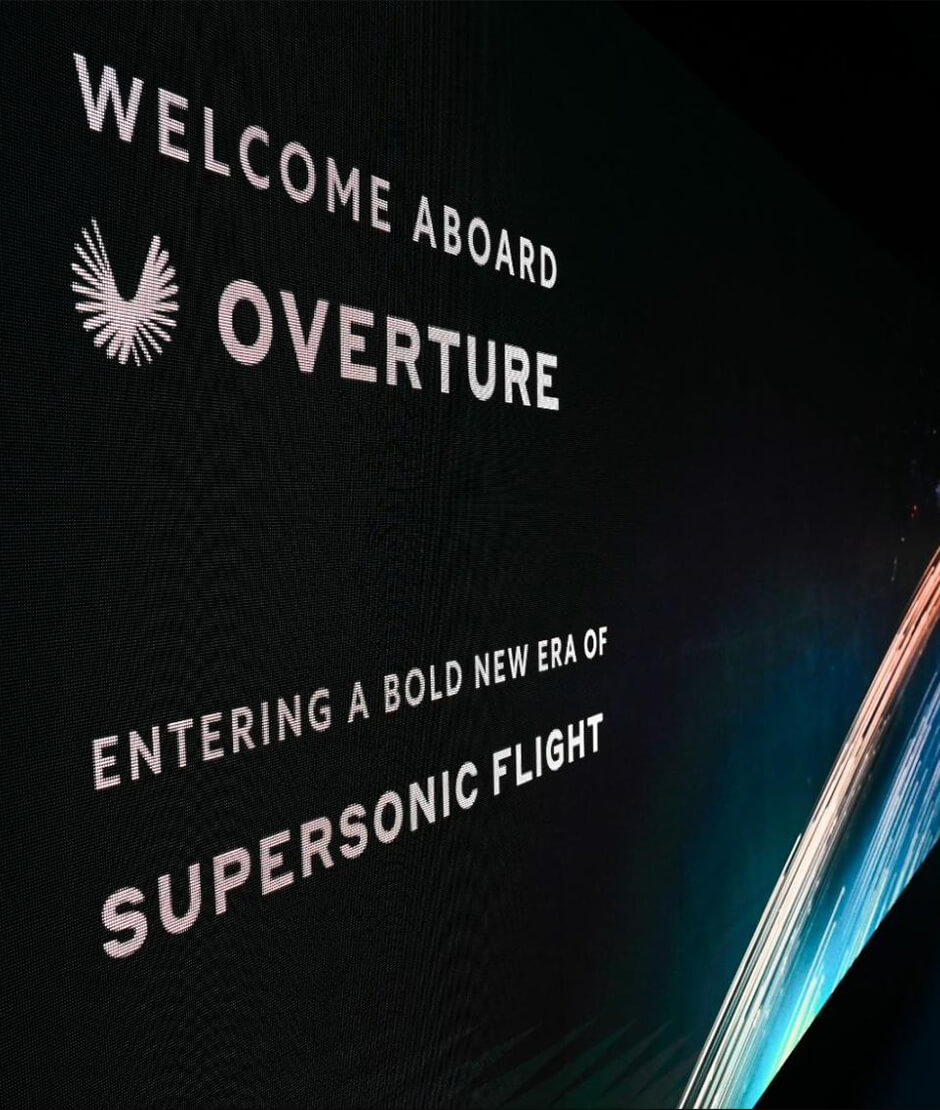 The Future of Air Travel Boom Supersonic IDEO