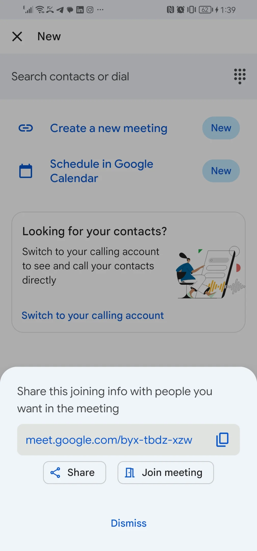 How to join a Google Meet meeting on Android