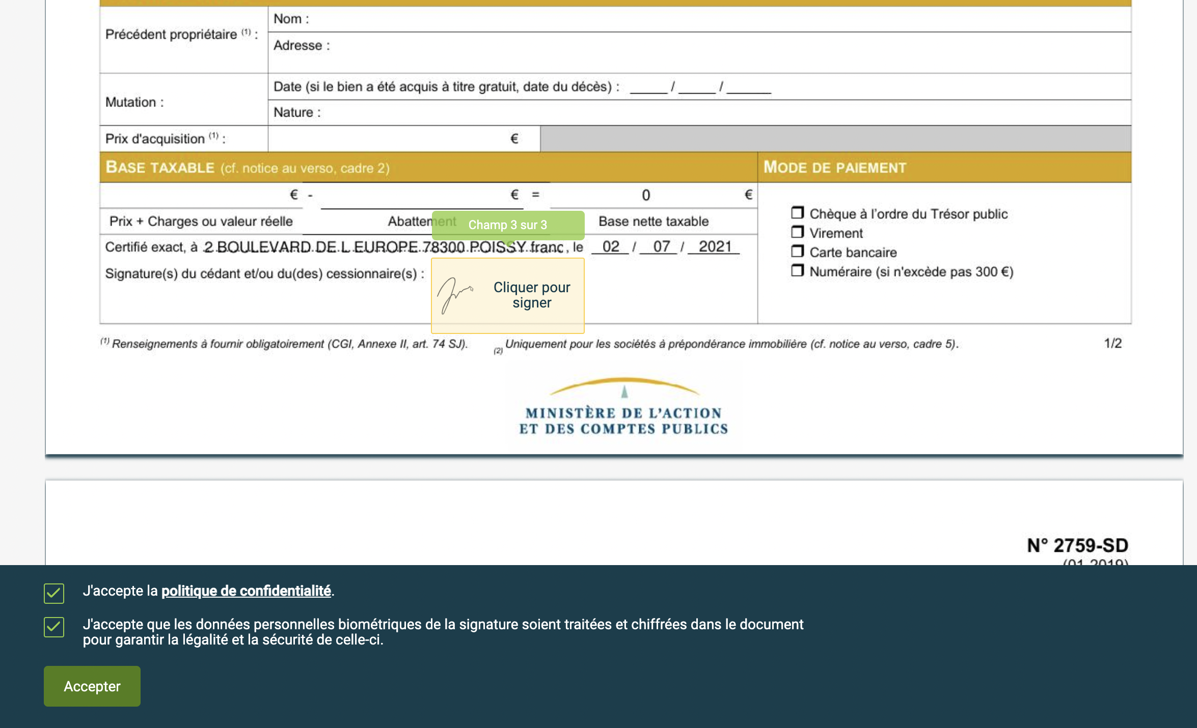 Illustration guide d’utilisation solution MonJuridique.infogreffe