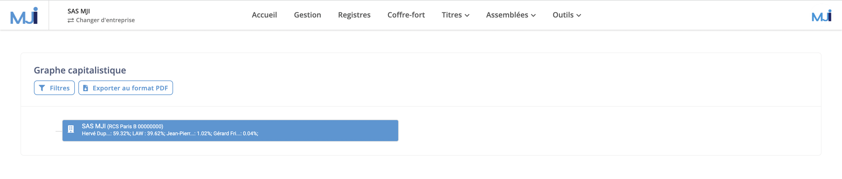 Illustration guide d’utilisation solution MonJuridique.infogreffe