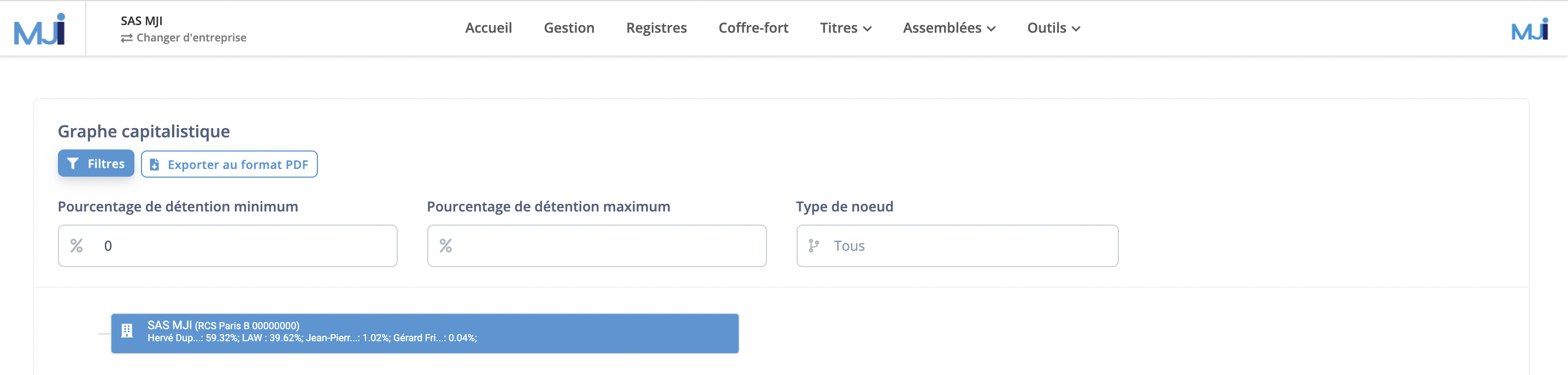 Illustration guide d’utilisation solution MonJuridique.infogreffe