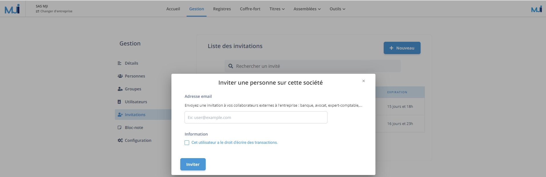 Illustration guide d’utilisation solution MonJuridique.infogreffe