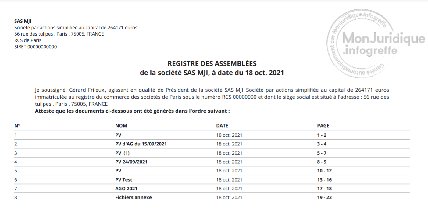 Illustration guide d’utilisation solution MonJuridique.infogreffe