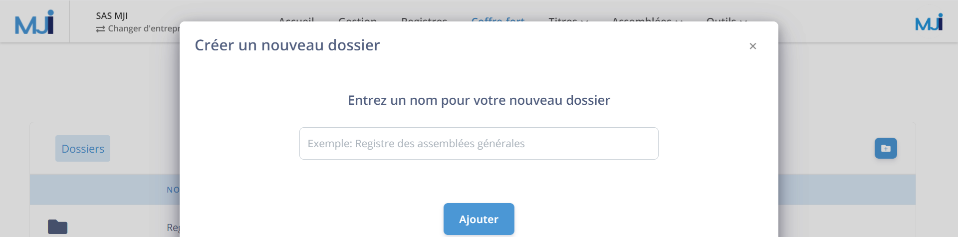 Illustration guide d’utilisation solution MonJuridique.infogreffe