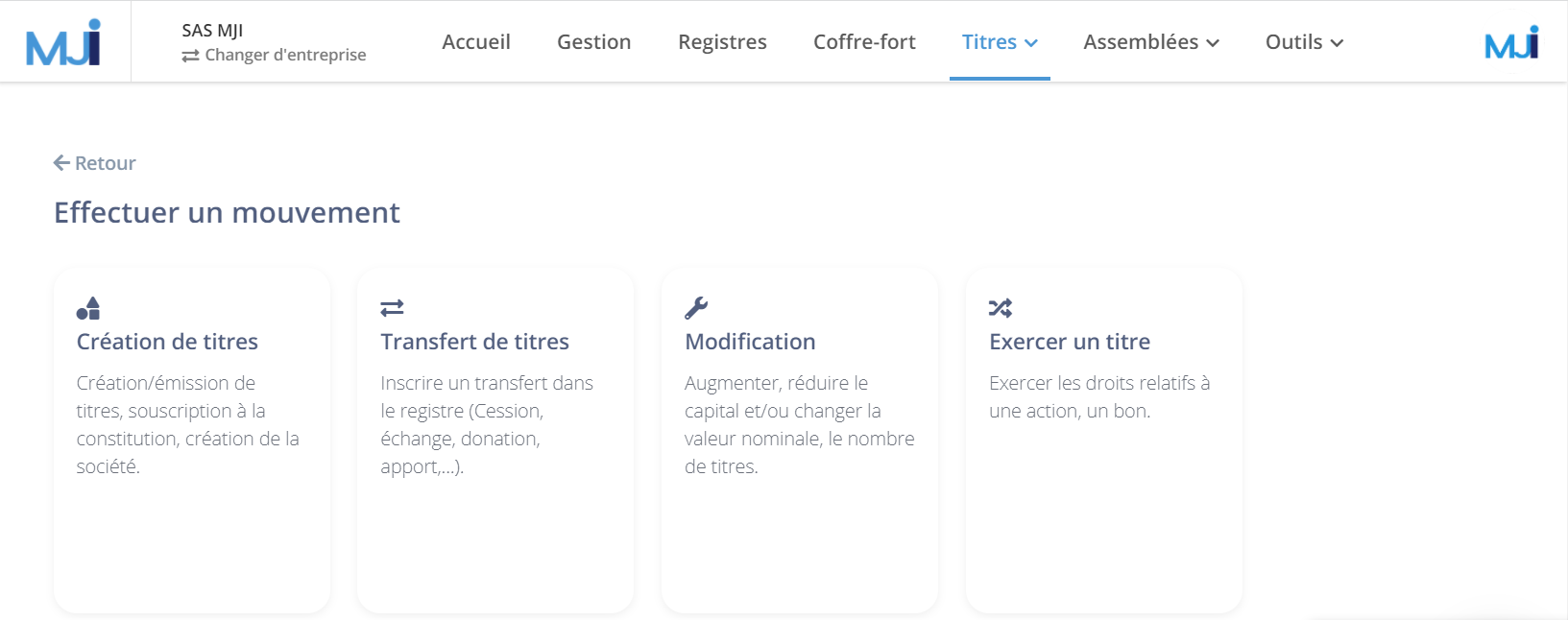 Illustration guide d’utilisation solution MonJuridique.infogreffe