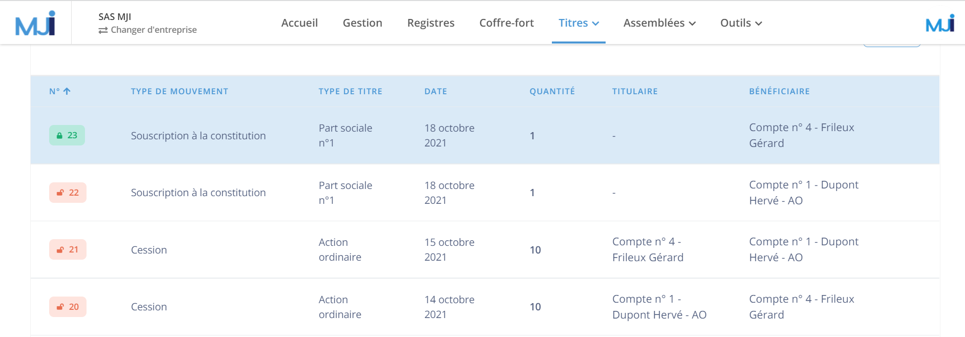 Illustration guide d’utilisation solution MonJuridique.infogreffe