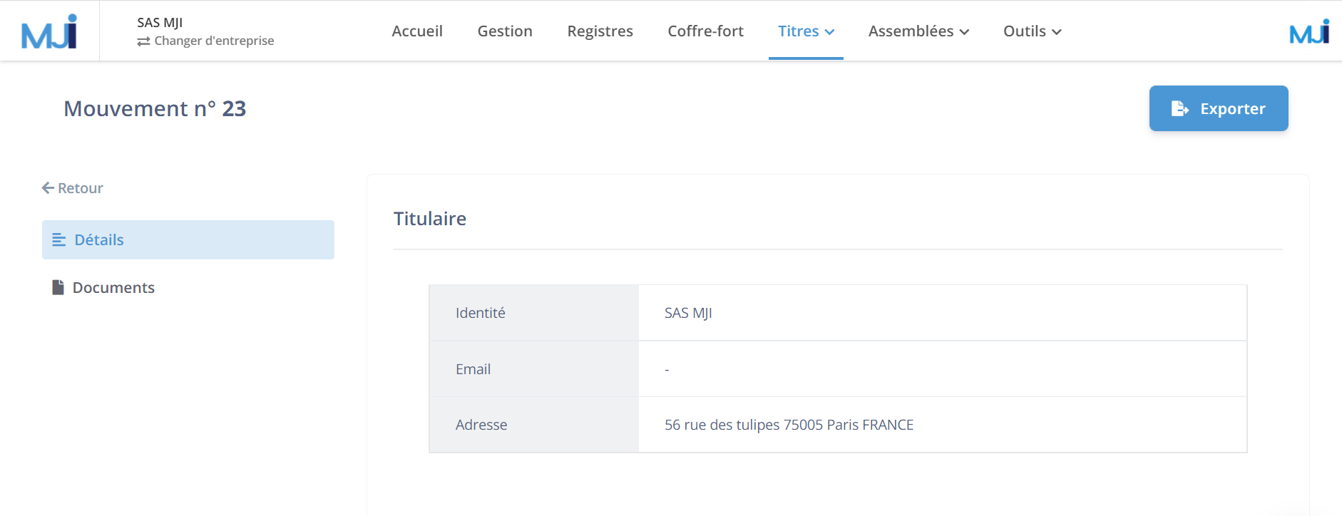 Illustration guide d’utilisation solution MonJuridique.infogreffe