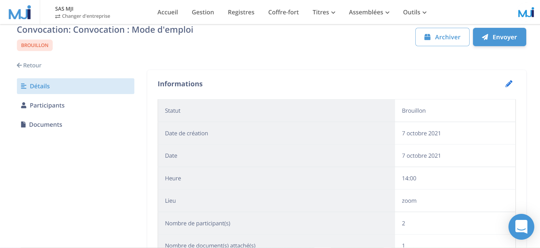 Illustration guide d’utilisation solution MonJuridique.infogreffe