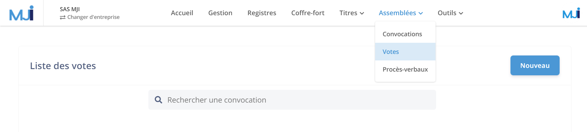 Illustration guide d’utilisation solution MonJuridique.infogreffe