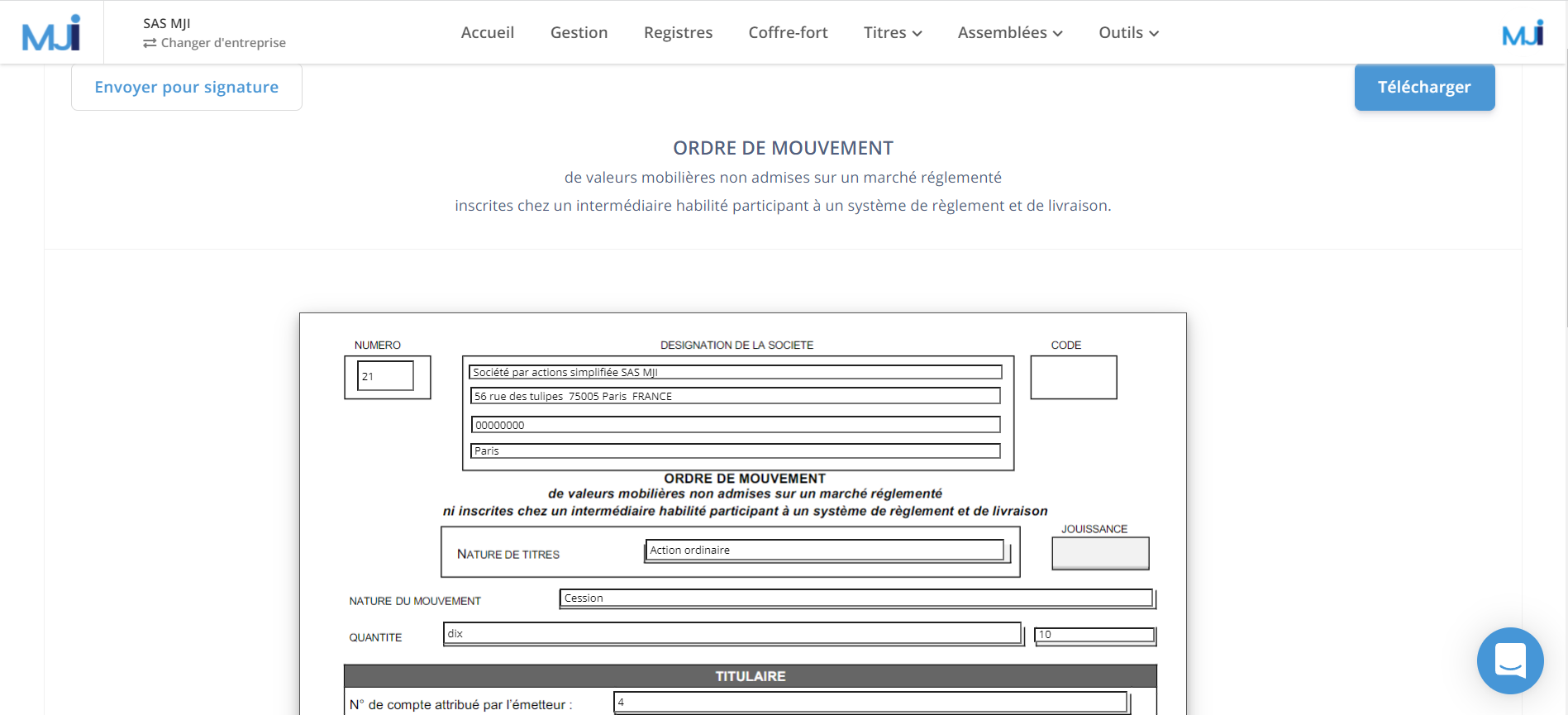 Illustration guide d’utilisation solution MonJuridique.infogreffe