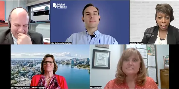 Panel Discussion Moderated by Tyler Richendollar of Digital Promise