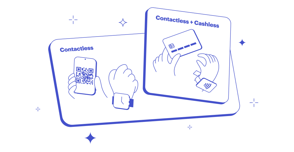 What’s the difference between cashless and contactless payments?