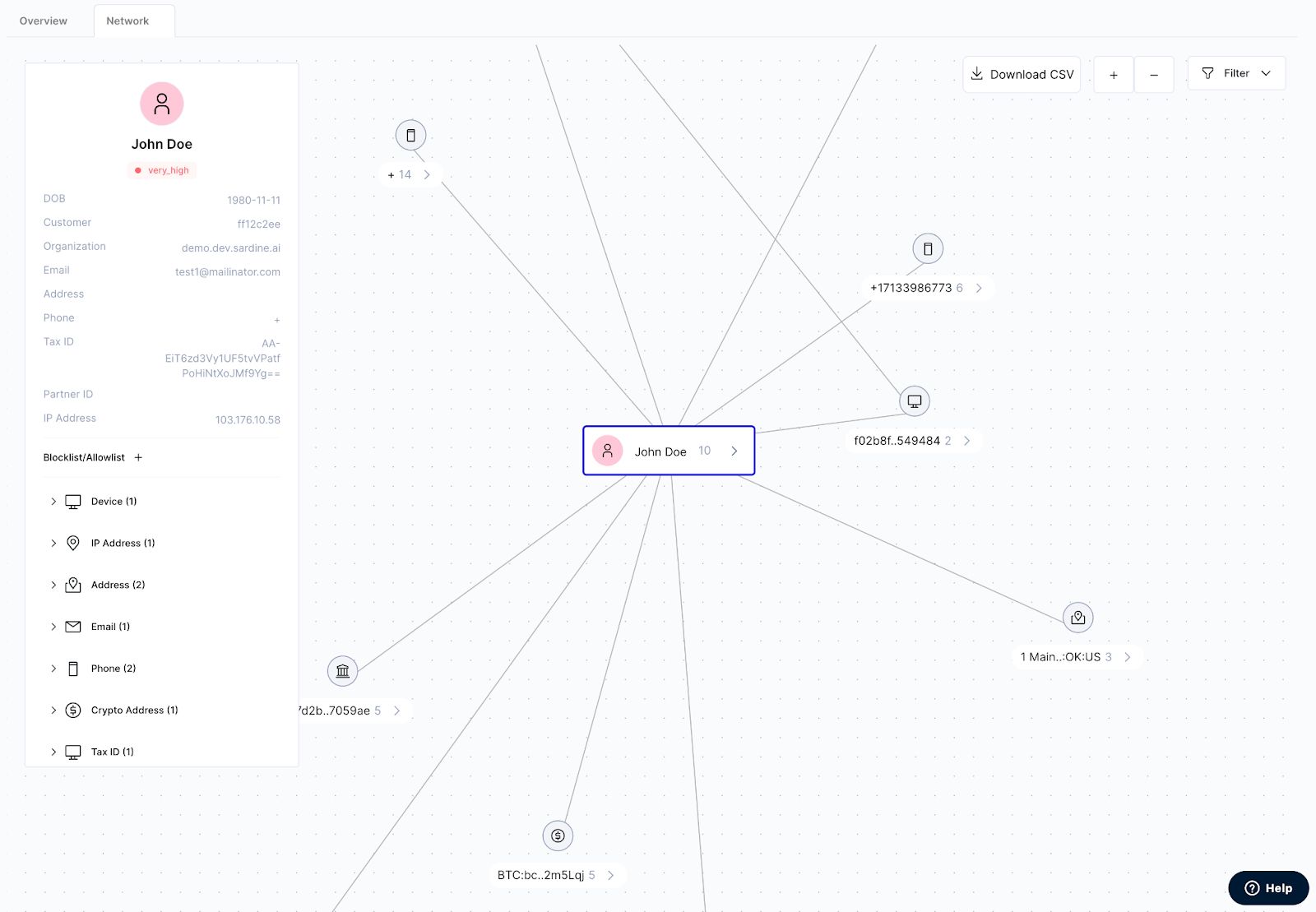 Visualizing Customer Networks with React Flow and ELK