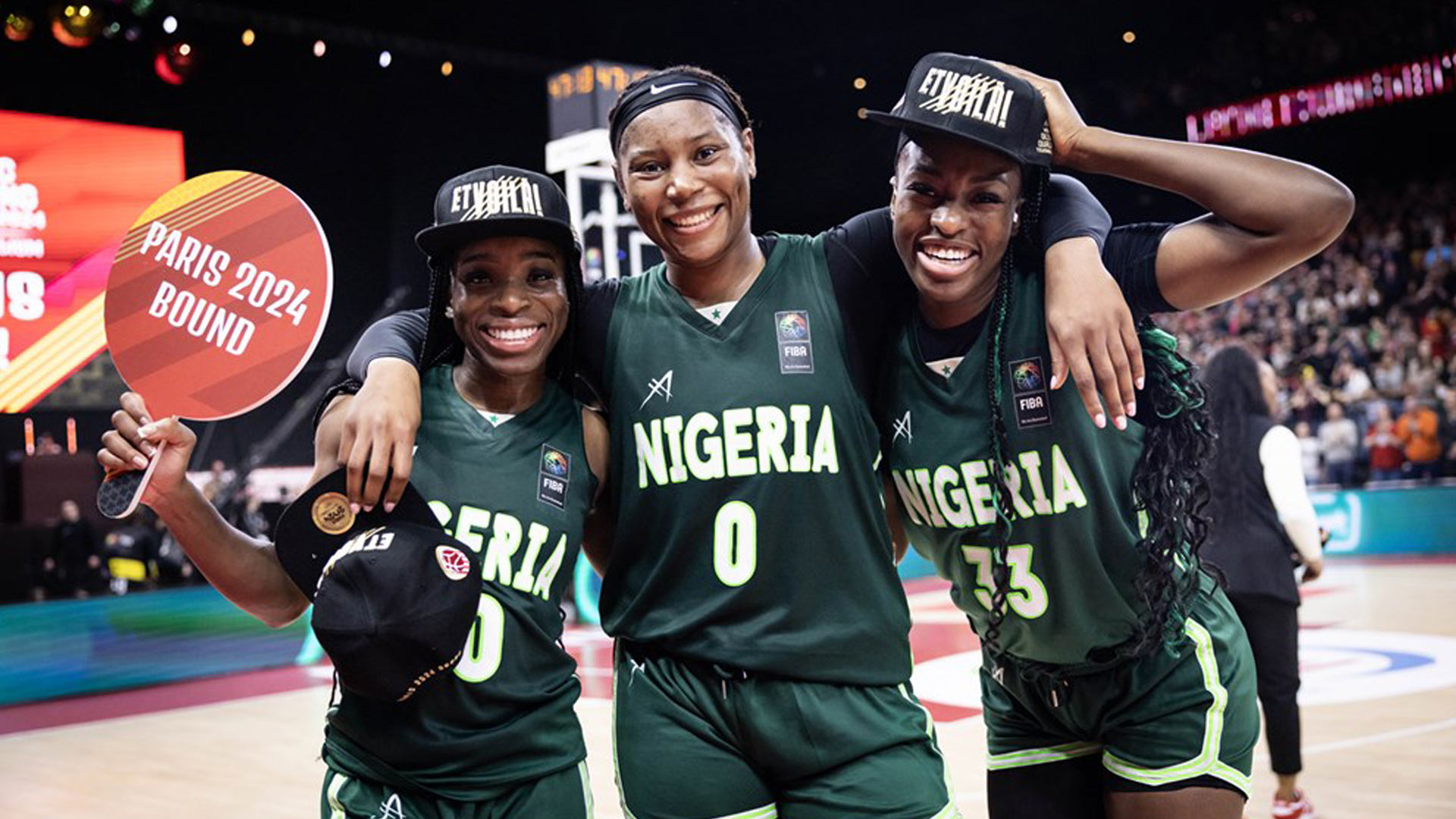 Nigeria's Women's Team Qualify for the 2024 Paris Olympics | AfricaBasket