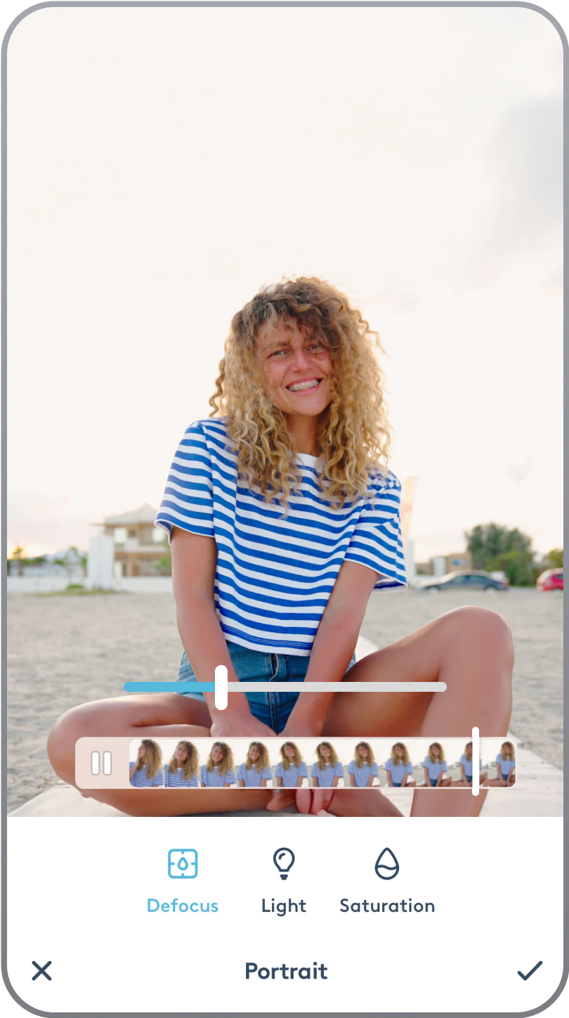 Blur Video Background, Faces & Objects Facetune