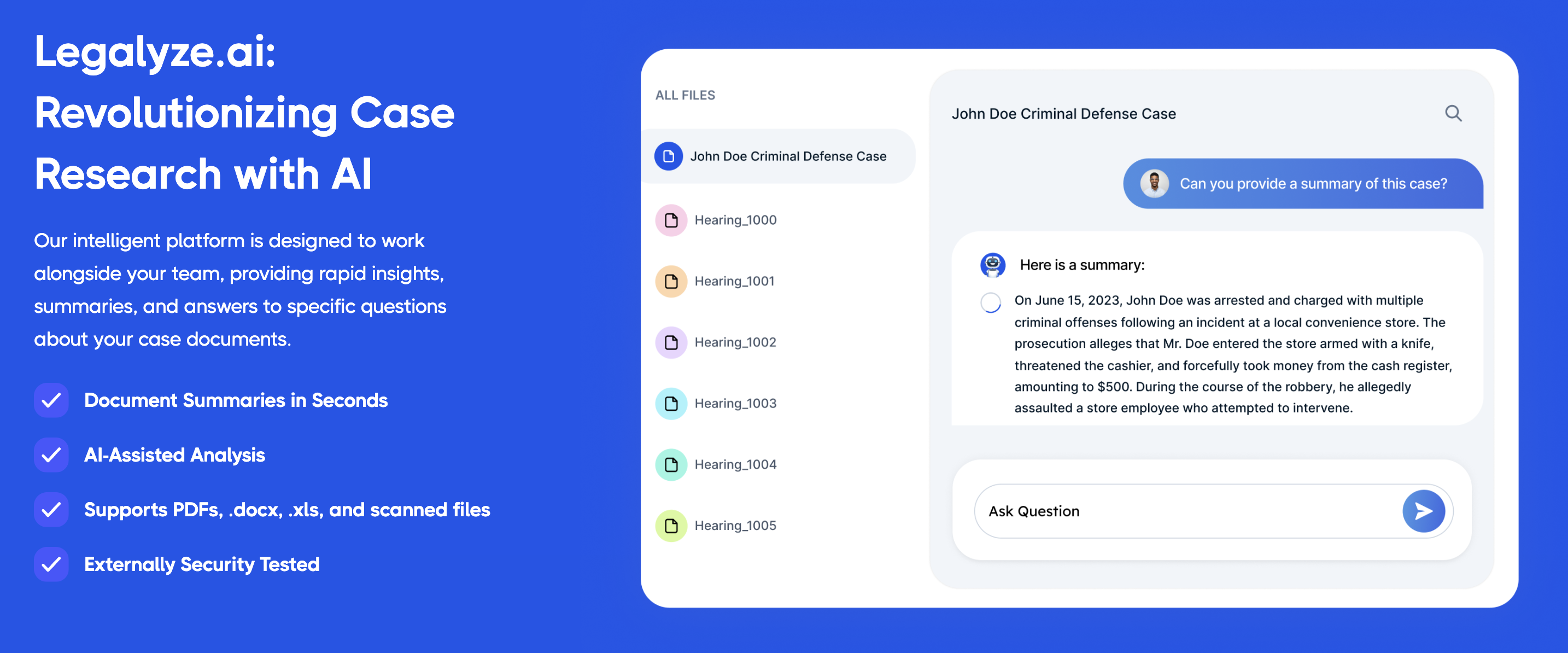 Legalyze.ai - AI for Lawyers