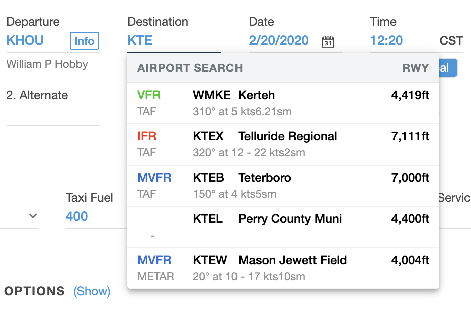 airport-weather-search