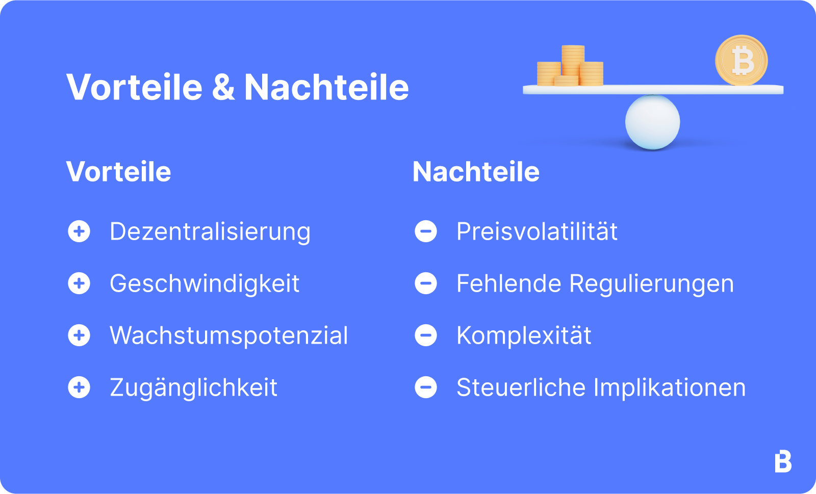 Die Vor und Nachteile eine Kryptogehaltes