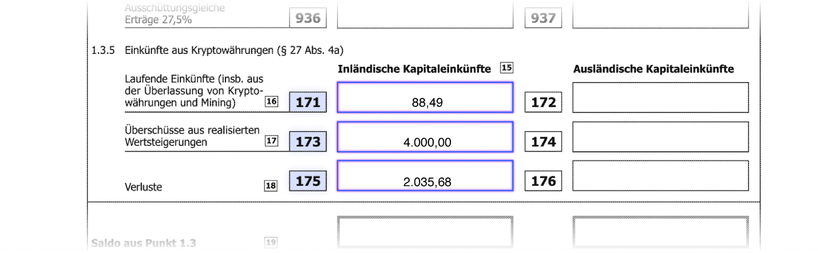 Krypto in die Steuererklärung eintragen [Anleitung AT]