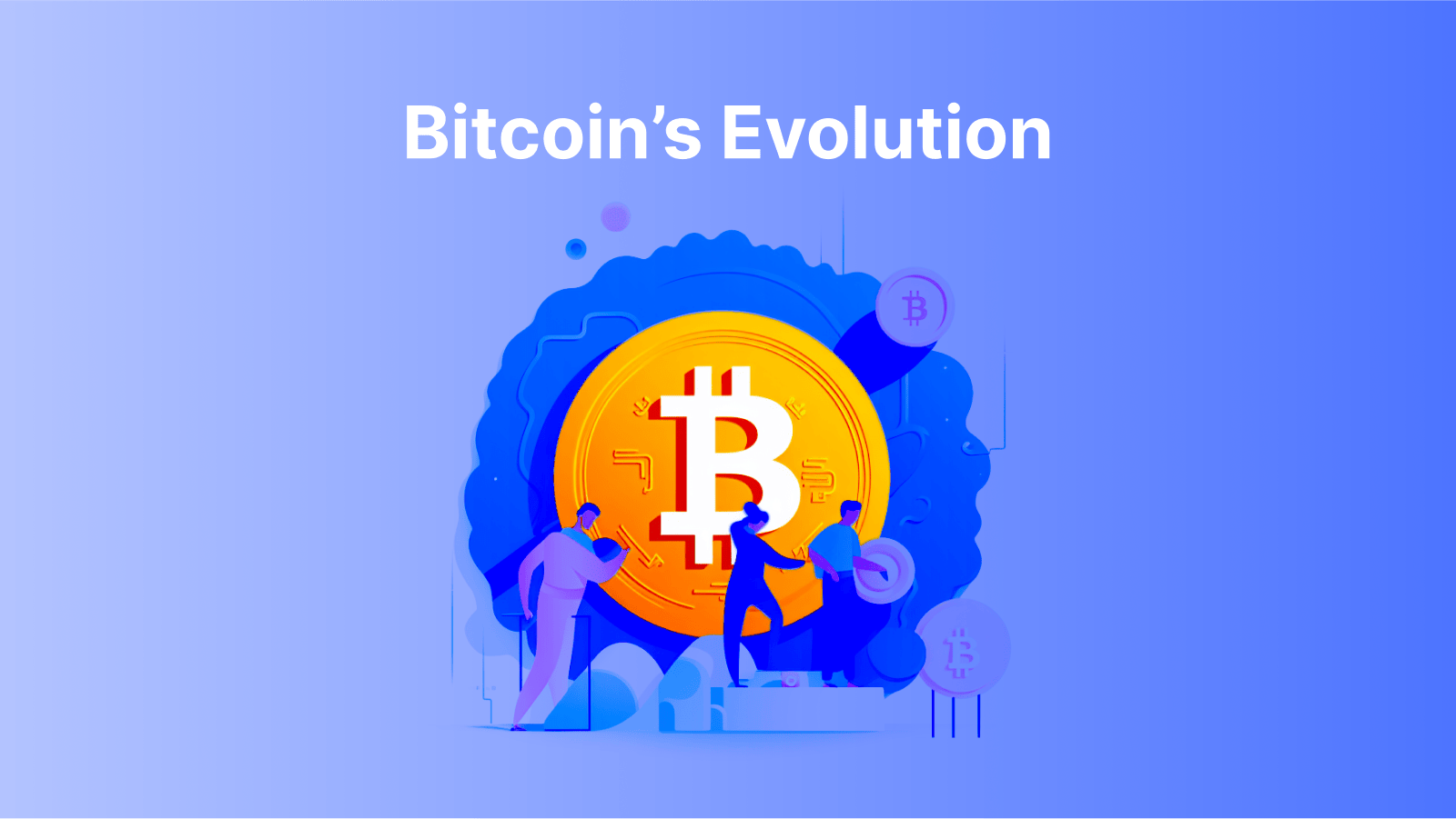 The evolution and history of bitcoin cryptocurrency