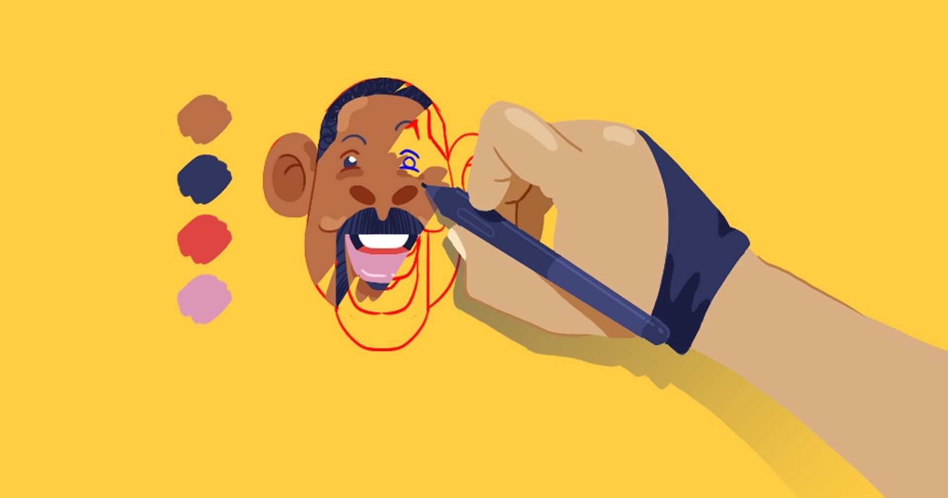 How to Draw Caricatures for Motion Design