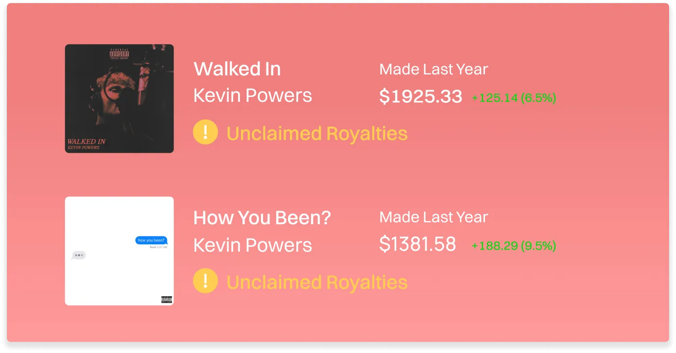 Track Your Music Royalties & Catalog Value BANDS