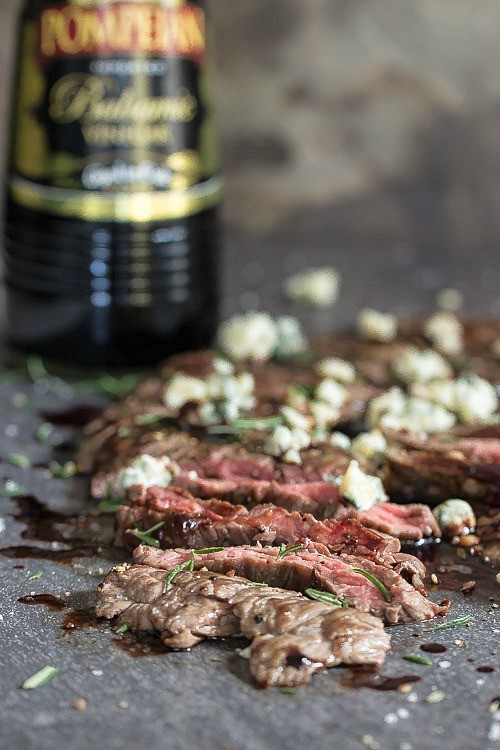 Seared Steak with Blackberry Balsamic Foodness Gracious