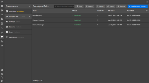 Ecommerce Collection - Handyman X Webflow Template