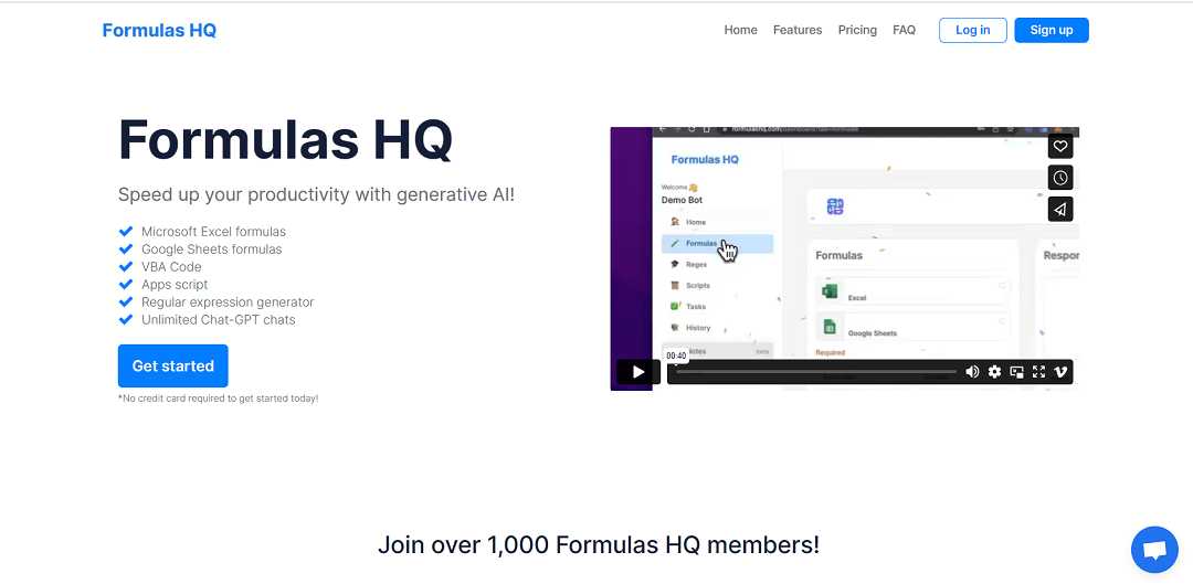 Formulas HQ Best AI apps of 2024