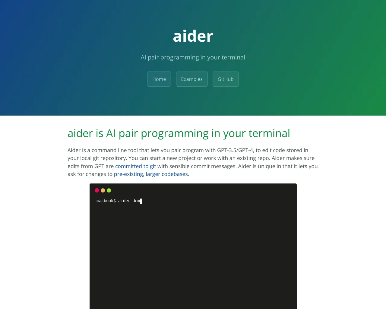 Explore Aider Chat 2024: The Ultimate AI Guide - Pricing, Review ...