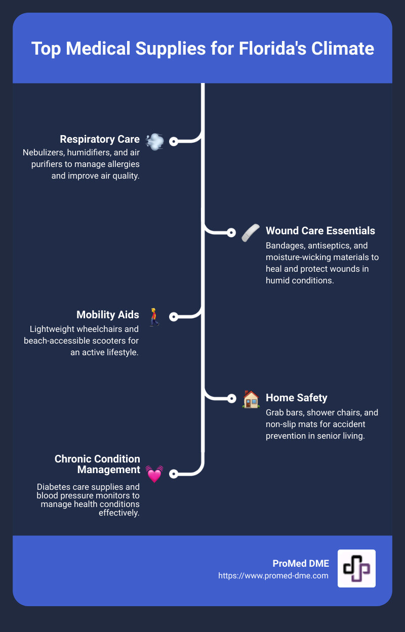 5 Essential Medical Supplies in Florida You Need to Know Before Moving
