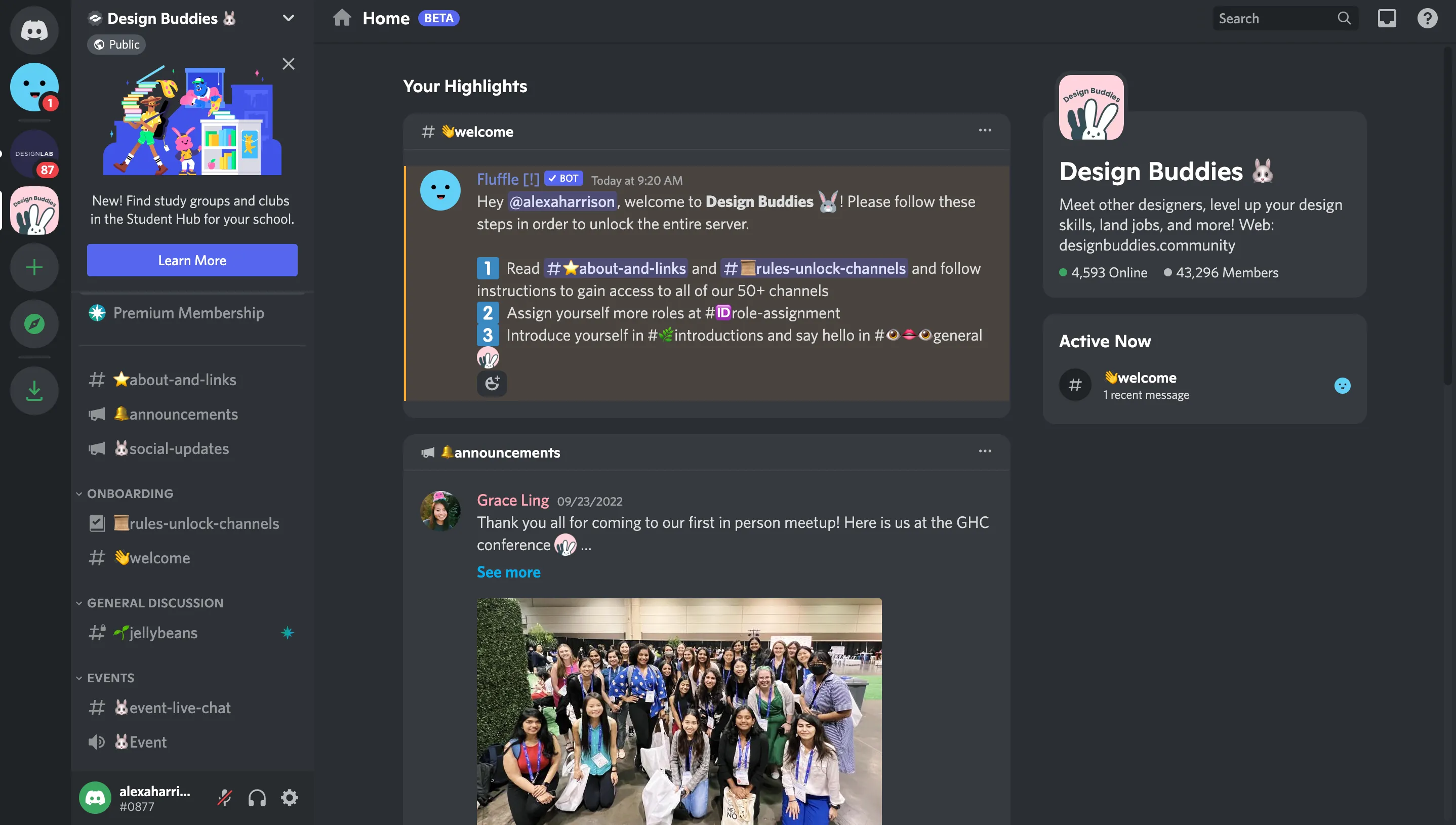 Design Buddies - Discord - UX Communities