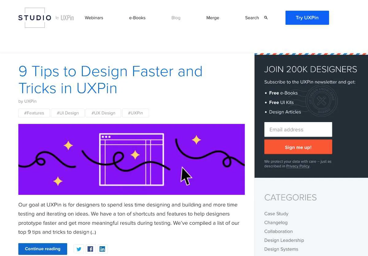 Top UX Blogs - UXPin