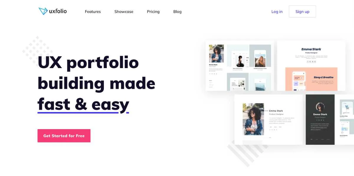 UX Portfolio Website Builder - uxfolio