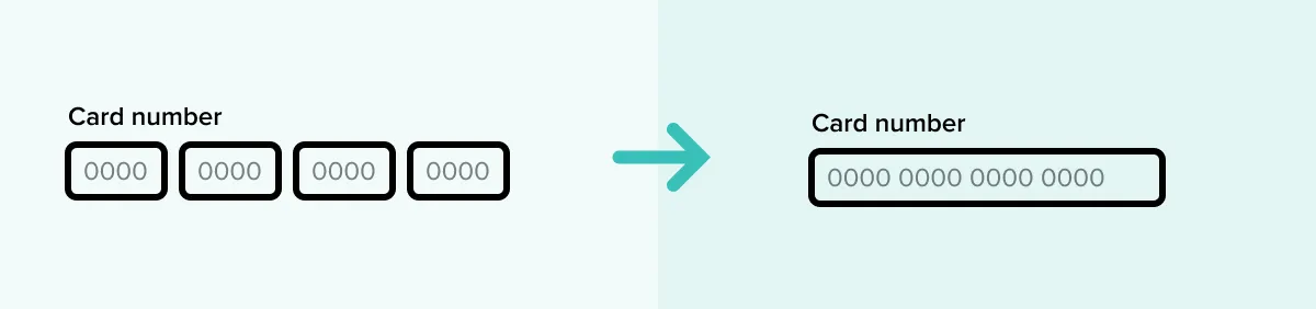 Improve usability with a multi screen format for lengthier forms