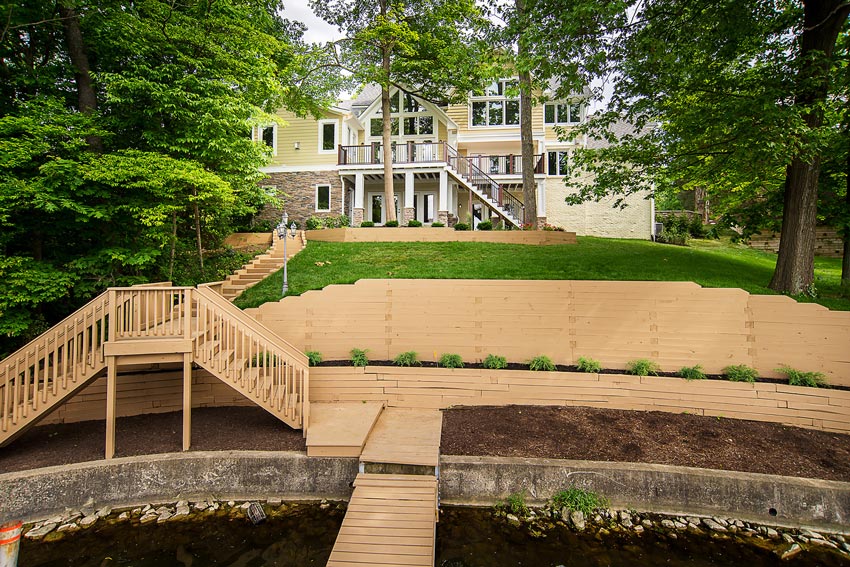 Geist Lake house renovation Hutcherson Homes, Indiana