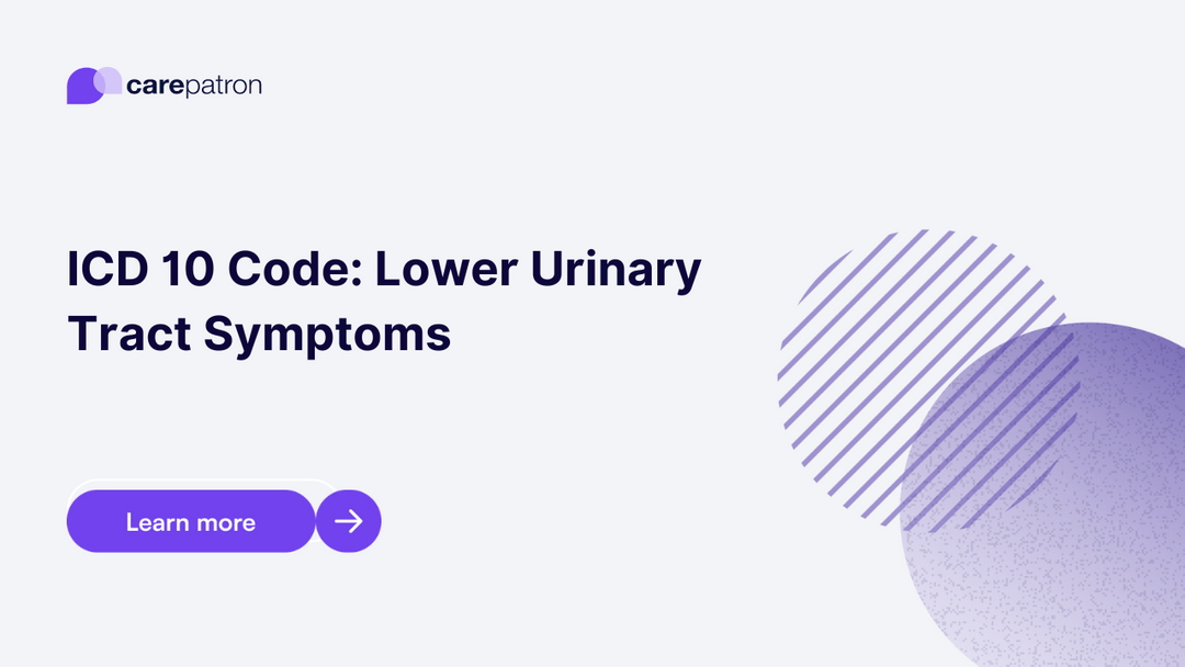 Lower Urinary Tract Symptoms ICD10CM Codes 2023