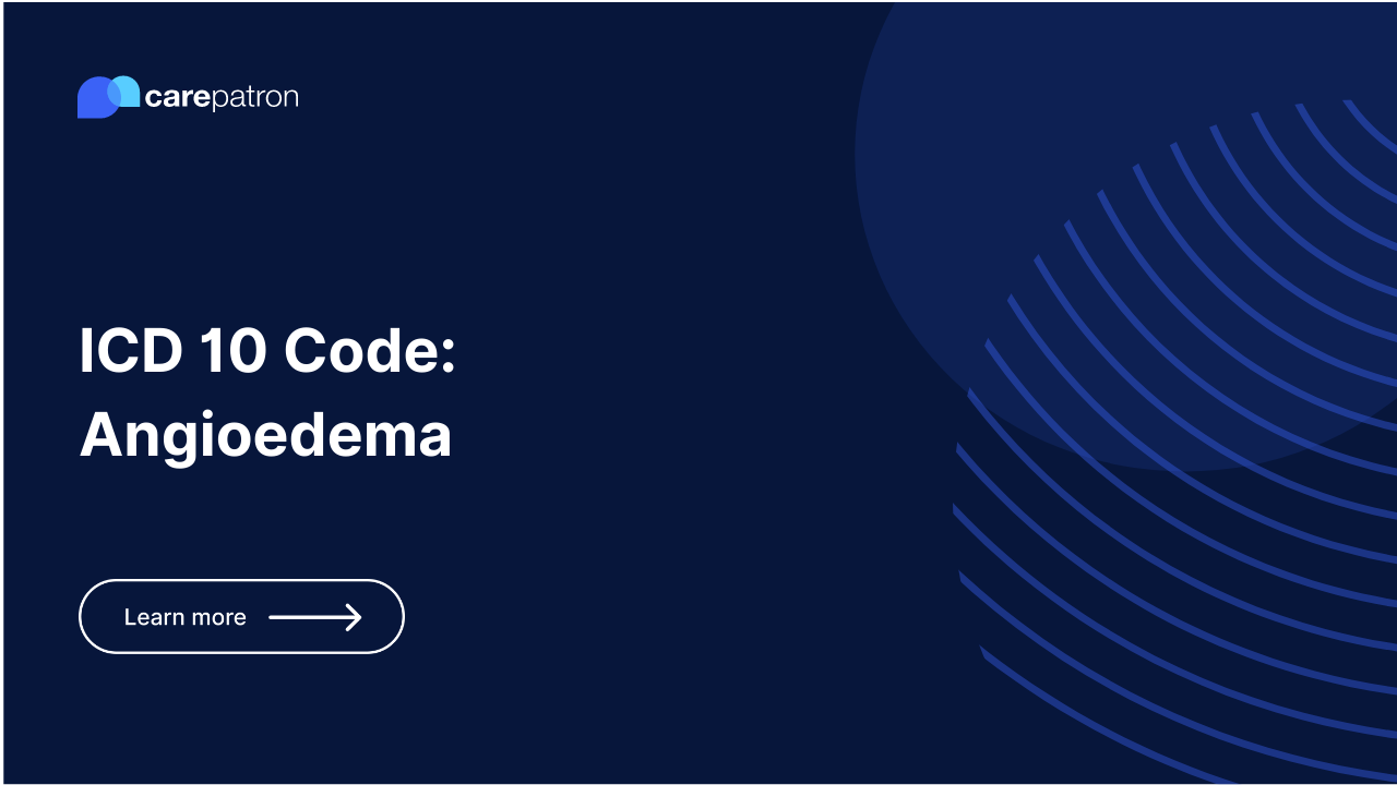 Angioedema ICD10CM Codes 2023