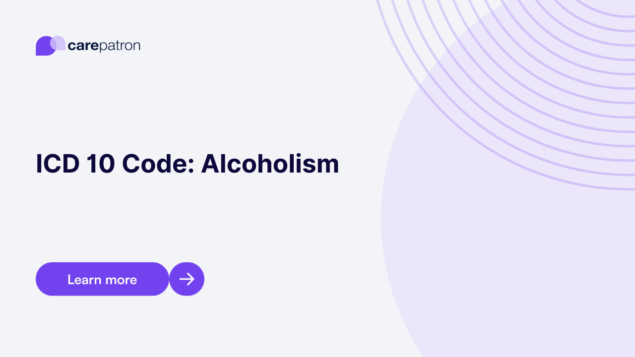 Alcoholism icd 10 cm codes 2023