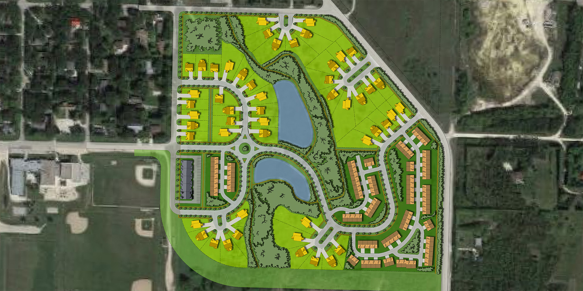 Stony Mountain Site B Landuse Concept, Manitoba