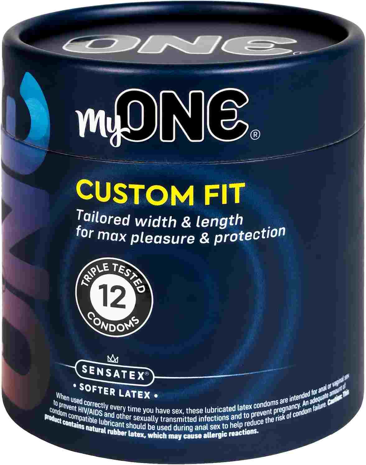 ONE Condoms MyONE Custom Fit Super Wide Lubricated Condoms