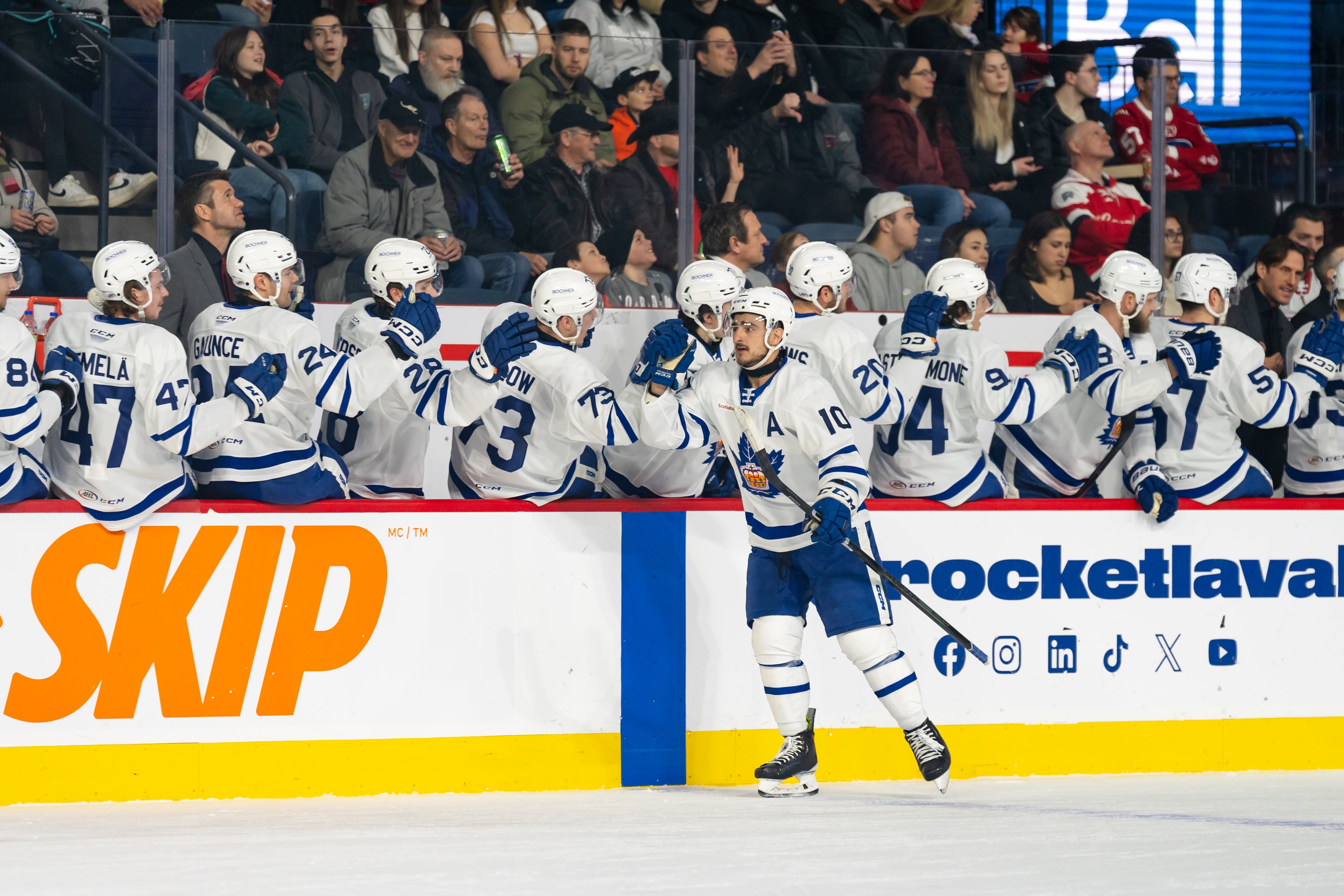 Toronto Marlies Defeat Laval Rocket In First Half of Back-To-Back 