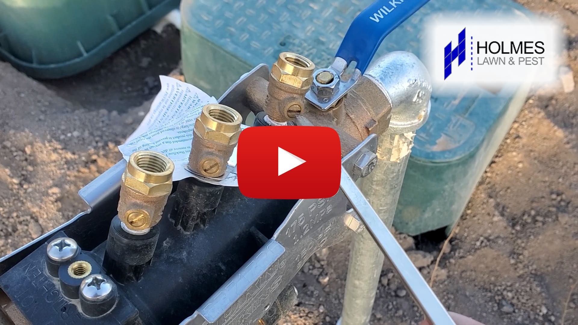 How to turn off Backflow Preventer Valve